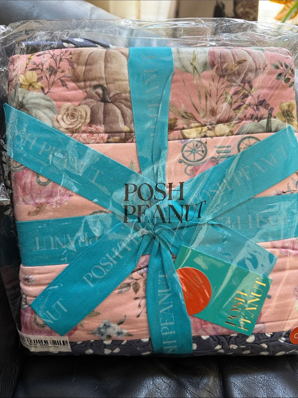 Posh Peanut Marley & Pumpkin Carriage Luxe Ruffled Patoo